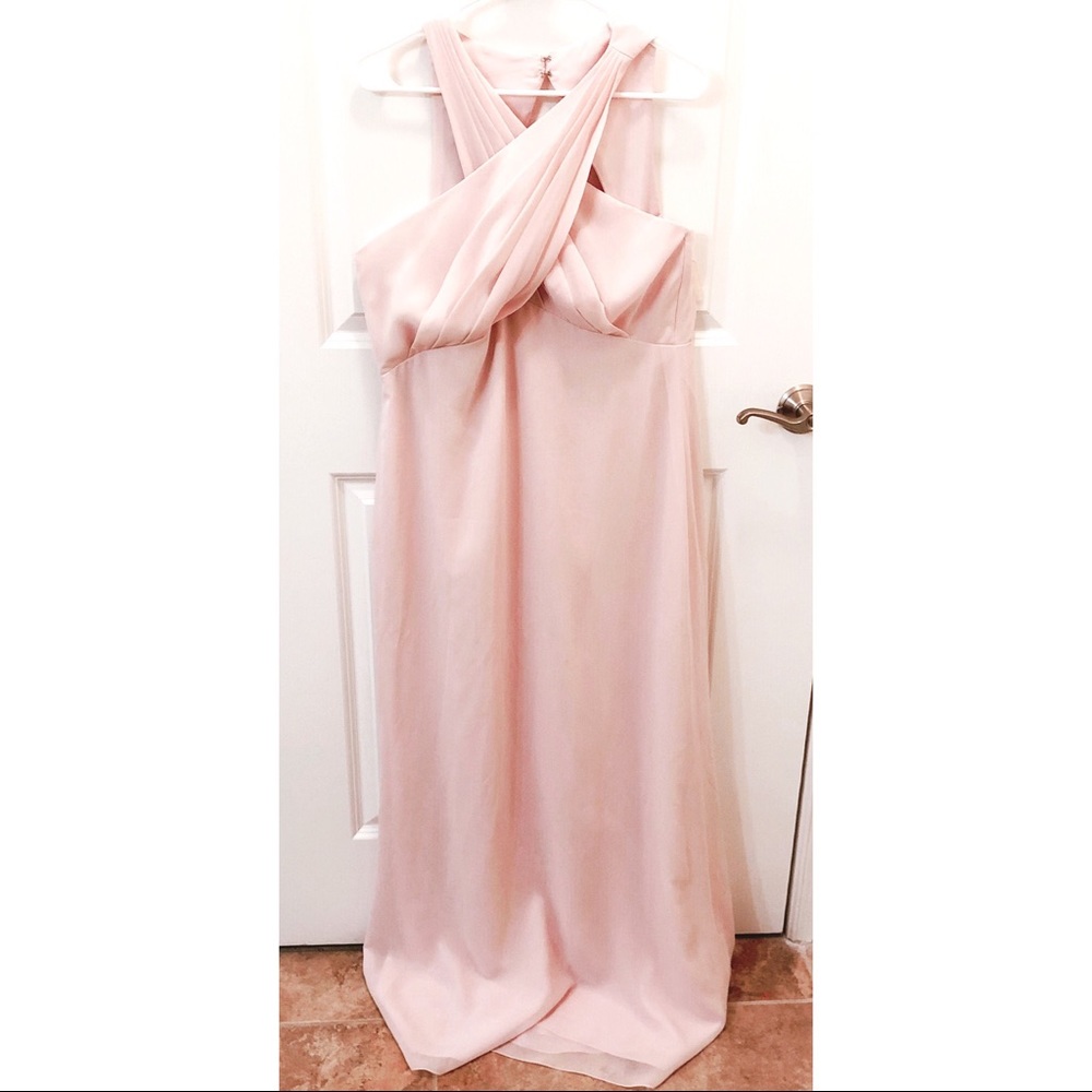 After Six - Blush Bridesmaid Dress